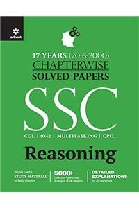 Chapterwise Solved Papers SSC Staff Selection Commission Reasoning 2017