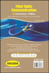 Fiber Optic Communication for SPPU 19 Course (BE - SEM VIII - E & Tc - 404190) (END SEM) (DECODE)