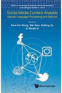 Social Media Content Analysis: Natural Language Processing and Beyond
