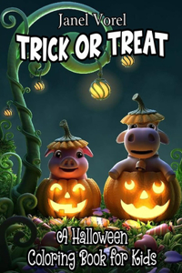 Trick or Treat A Halloween Coloring Book for Kids