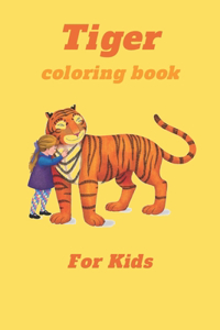 Tiger Coloring book for kids