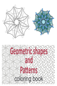 Geometric shapes and patterns coloring book