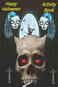 Happy Halloween Activity Book