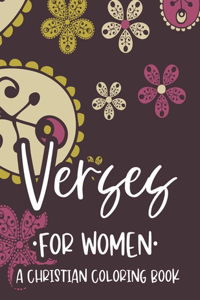 Verses For Women A Christian Coloring Book