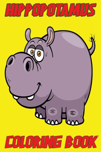 Hippopotamus coloring book