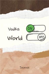 Vodka On Word Off Journal