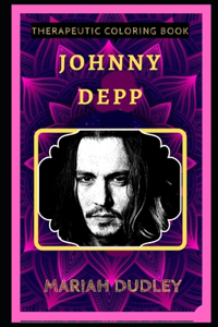 Johnny Depp Therapeutic Coloring Book