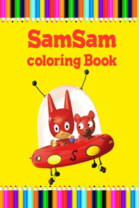 SamSam coloring Book