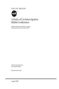 A Study of Cavitation-Ignition Bubble Combustion