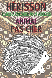 Livres à colorier pour adultes - Pas cher - Animal - Hérisson