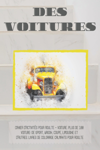 Cahier d'activités pour adulte - Voiture. Plus de 100 Voiture