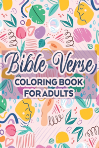Bible Verse Coloring Book For Adults