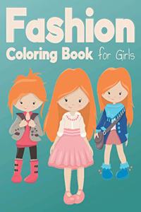 Fashion Coloring Book for Girls