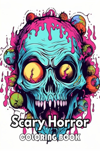 Scary Horror Coloring Book for Adult