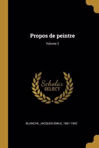 Propos de peintre; Volume 2