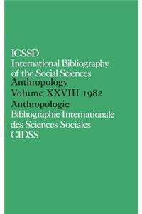 IBSS: Anthropology: 1982 Vol 28