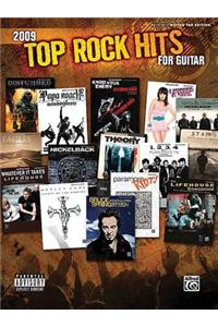 Top Rock Hits for Guitar 2009