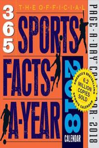 Official 365 Sports Facts-A-Year Page-A-Day Calendar 2018
