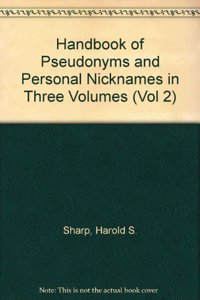 HANDBOOK PSEUDONYMS AMP PERSONA