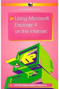 Using Microsoft Explorer 4 on the Internet
