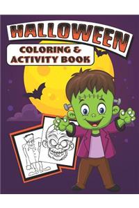 Halloween Coloring & Activity Book