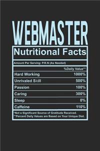 Webmaster Nutritional Facts