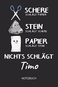 Nichts schlägt - Timo - Notizbuch