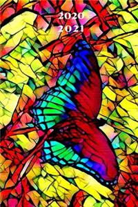 Pretty Green Teal Blue Purple Butterfly Lovers Cute 25 Mon