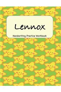 Lennox - Handwriting Practice Workbook