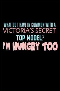 What Do I Have In Common With A Victoria's Secret Top Model I'm Hungry Too