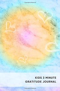 Kids 3 minute gratitude journal