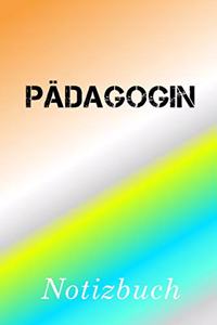 Pädagogin Notizbuch