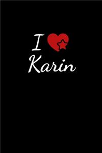 I love Karin