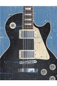 Blank Guitar Tablature Notebook