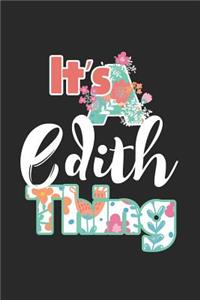 It's Edith Thing