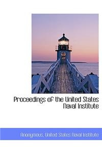 Proceedings of the United States Naval Institute