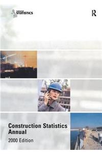 Construction Statistics Annual, 2000