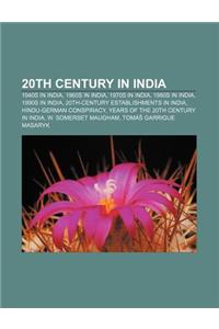 20th Century in India