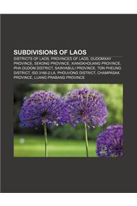 Subdivisions of Laos