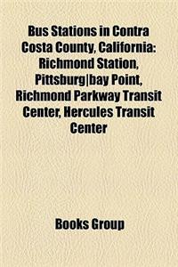 Bus Stations in Contra Costa County, California