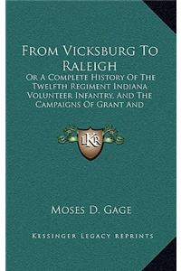 From Vicksburg To Raleigh