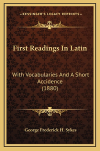 First Readings in Latin
