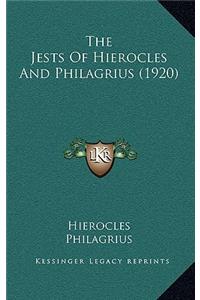 The Jests Of Hierocles And Philagrius (1920)
