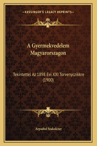 A Gyermekvedelem Magyarorszagon