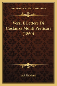 Versi E Lettere Di Costanza Monti Perticari (1860)