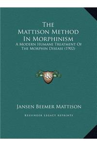 The Mattison Method In Morphinism