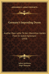 Germany's Impending Doom