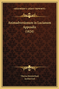 Animadversionum in Lucianum Appendix (1824)