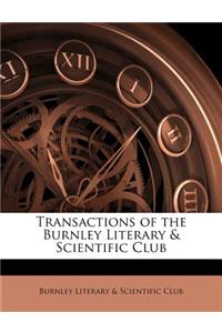 Transactions of the Burnley Literary & Scientific Club