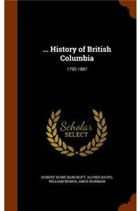 ... History of British Columbia